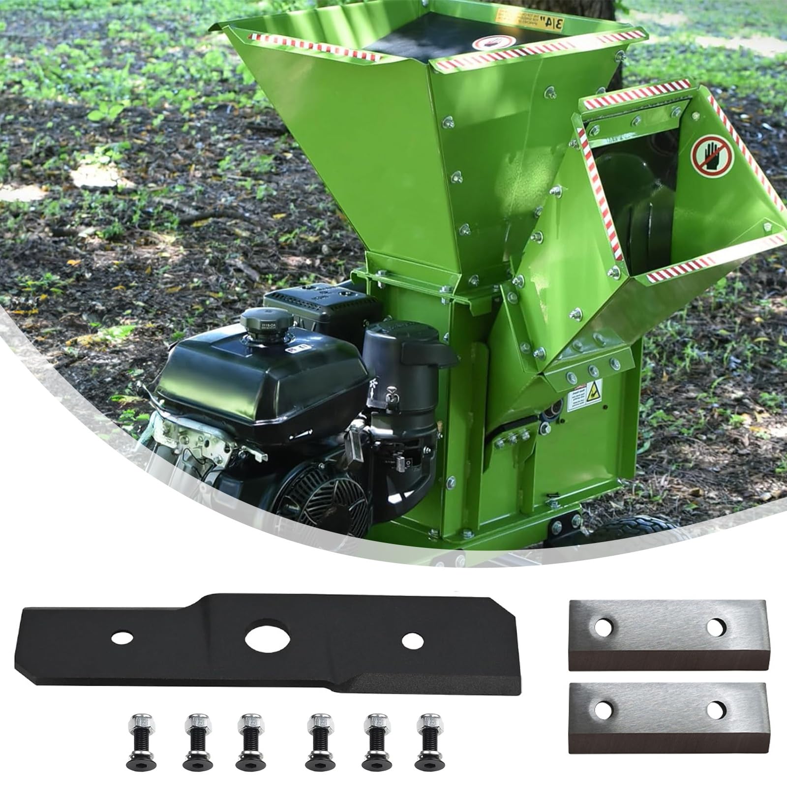 781-0490 742-0571 - Kit de cuchillas trituradoras para MTD Troy-Bilt Craftsman 981-0490 942-0571 742-0571