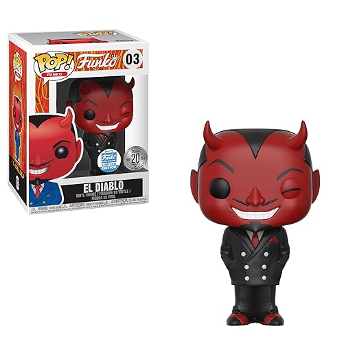 Pop! Funko Funko 20 Years Limited Edition El Diablo #03 (Black Suit)