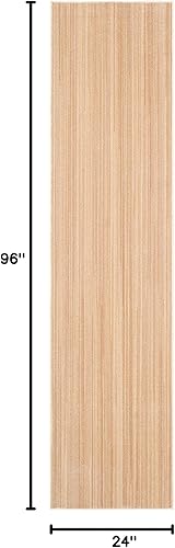 Miniatura 2 de SAFAVIEH Infinity Collection INF584D - Alfombra de pasillo, 2 x 8 pies, beige y amarillo, no desprende pelusa y de fácil cuidado, ideal para zonas