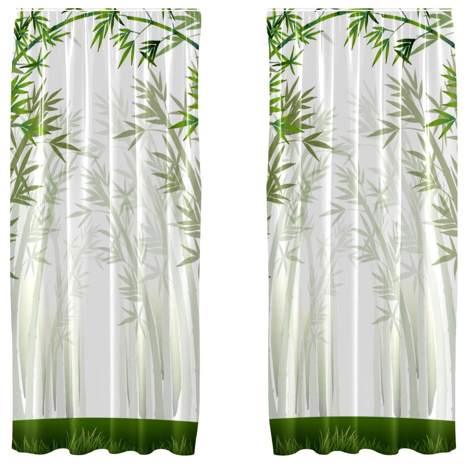 Rideaux occultants vert forêt 140x213 cm pour une chambre cosy