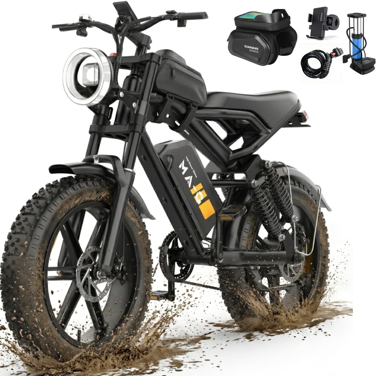 GLOBALKEEP Cyber-Scrambler Electric Bike