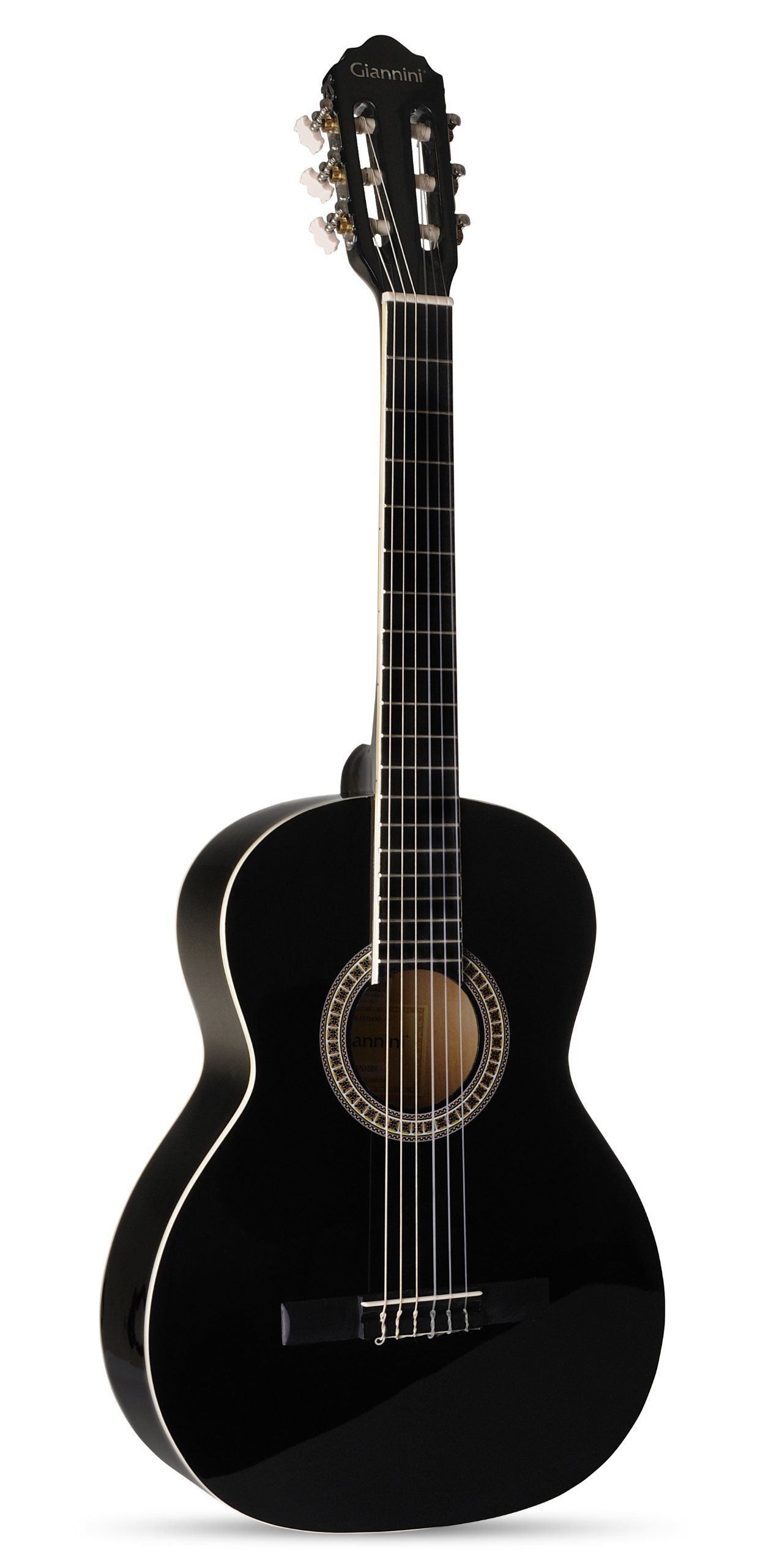 Giannini Guitarra acústica GCX-15 BK Maple Neck Guitars | Amazon