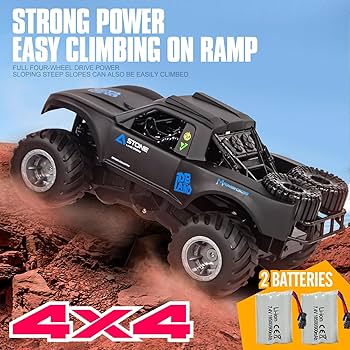 Amazon.co.jp: toylefun ダートモンスタートラック ラジコンカー