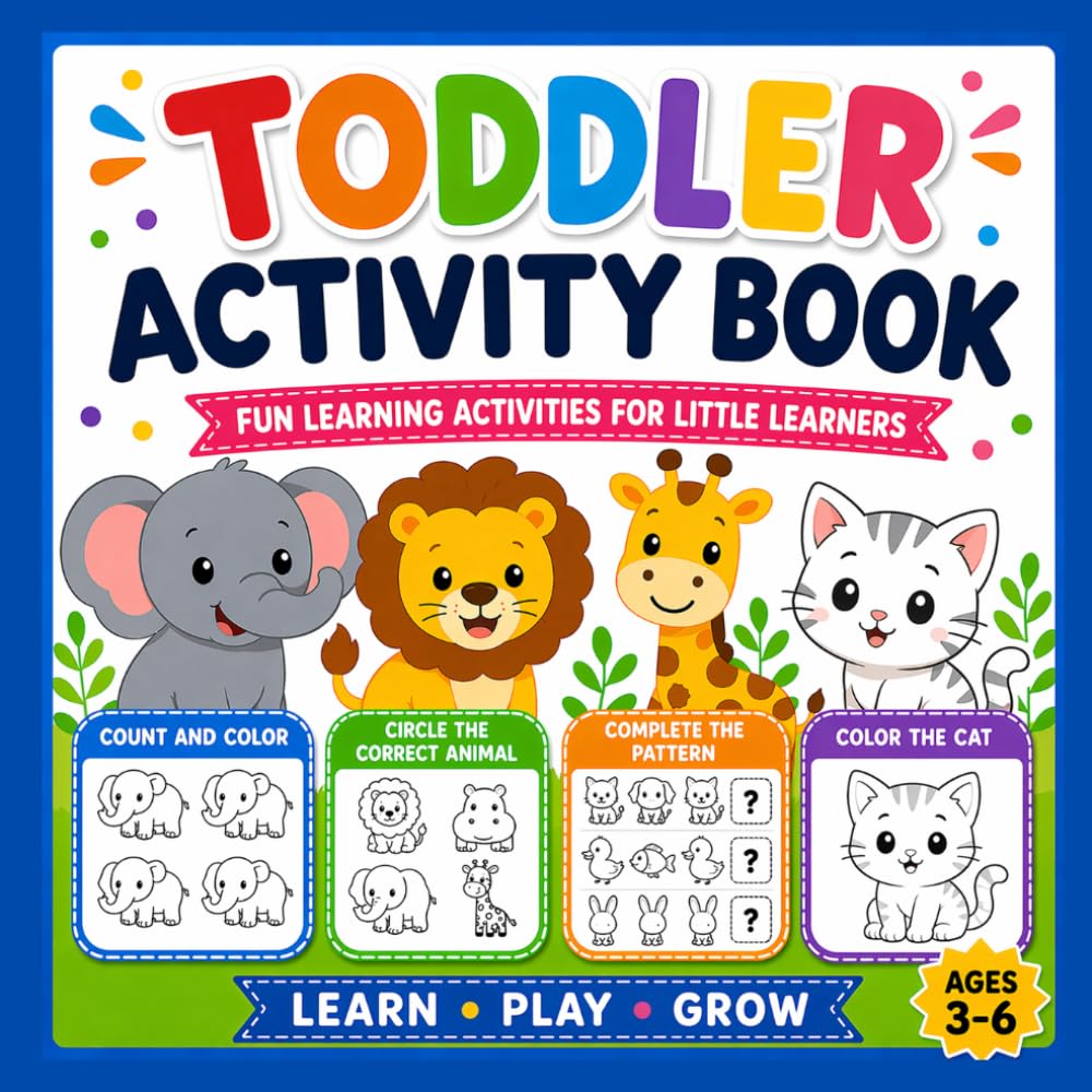 Toddler Activity Book