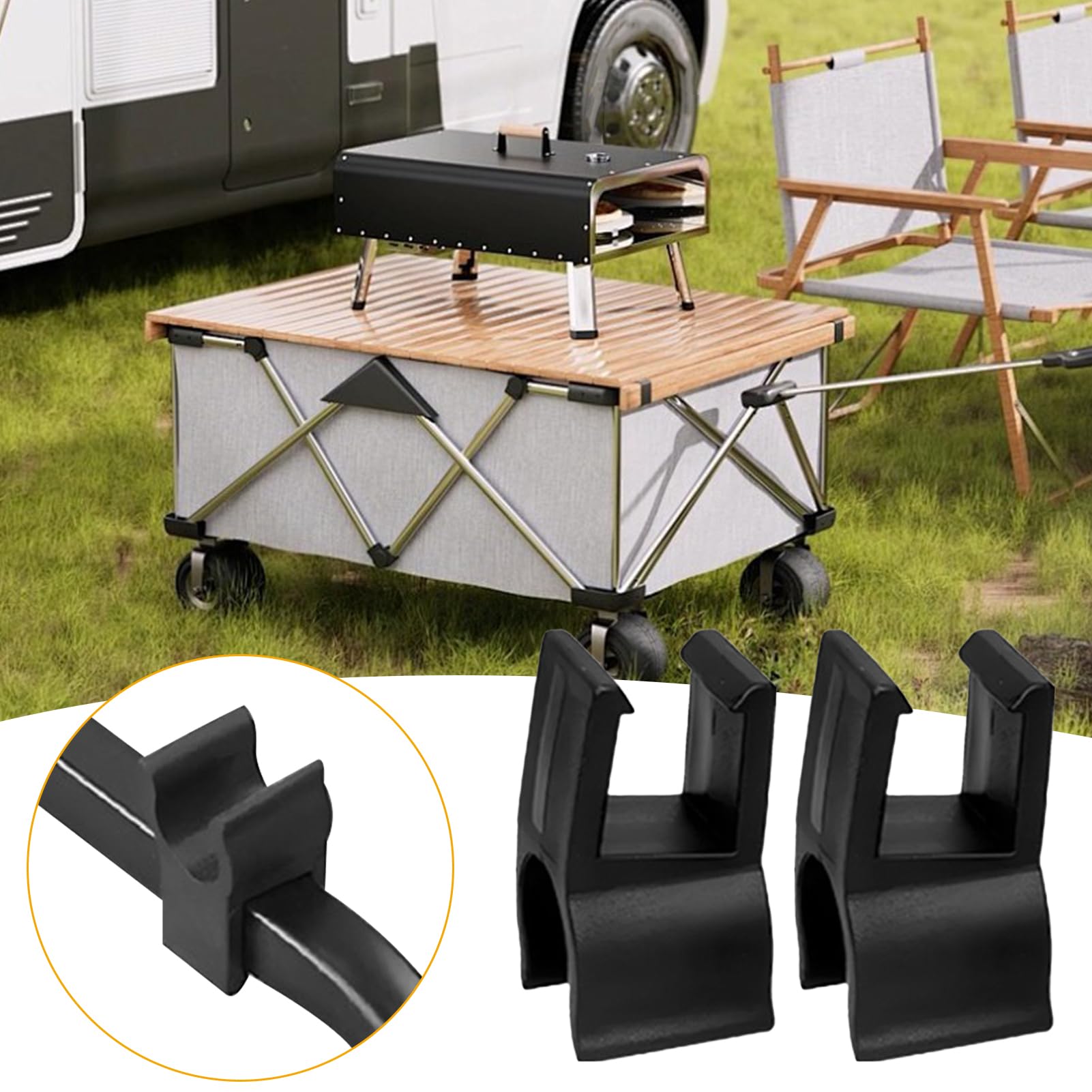 Accessoires De Caddie Et Poussette Sangle De Chariot De Jardin | Accessoires Anti-Dérapant pour Chariot - Plage Épicerie Pique-nique