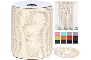 4mm Macrame Cord: Transform Your Creative Vision into Stunning Decor!
