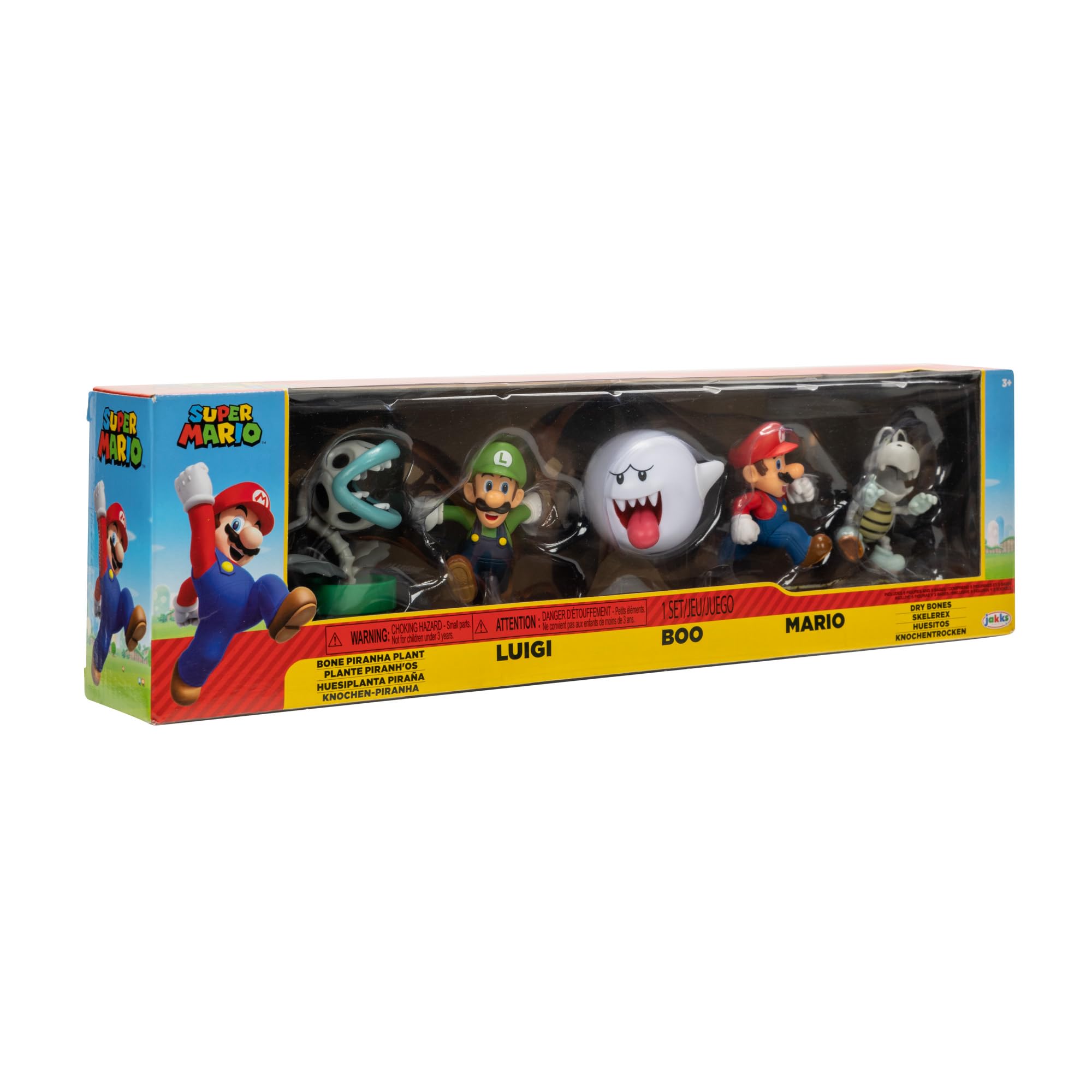 Pack 5 Figurines Mario Boo! 10CM