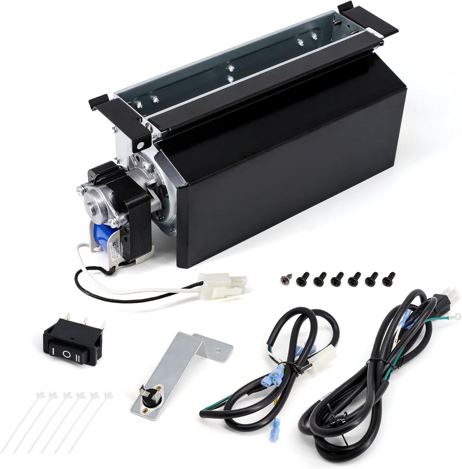 FIB100 Fireplace Blower Fan Kit for Duluth Forge and ProCom Ventless Gas Fireplaces, FDF300R FDI32R FBD32RT PC32VFC Procom Heater Parts