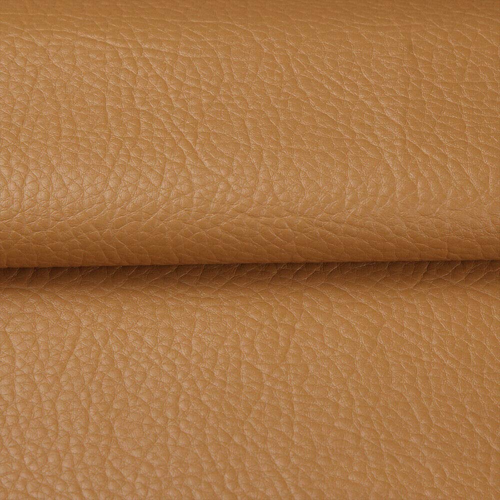 Continuous Marine Vinyl Fabric Faux Leather Boat Auto Upholstery 54" by The Yard - Sand Yellow