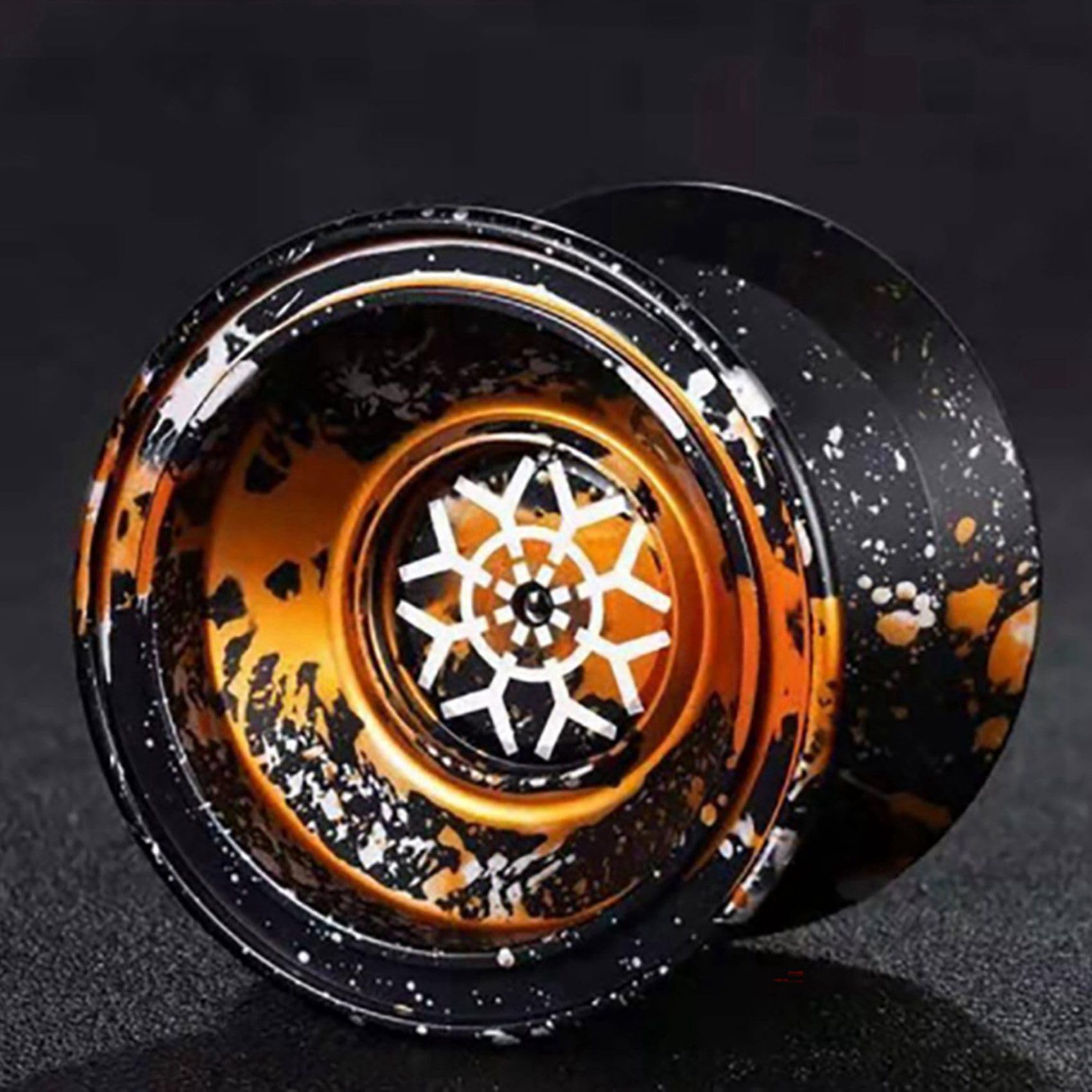 Yoyo Insensibile, Yoyo Professionale per Bambini, Palla Yo-Yo per Principianti in Alluminio per Giocatori Yoyo con 20 Corde Yo Yo