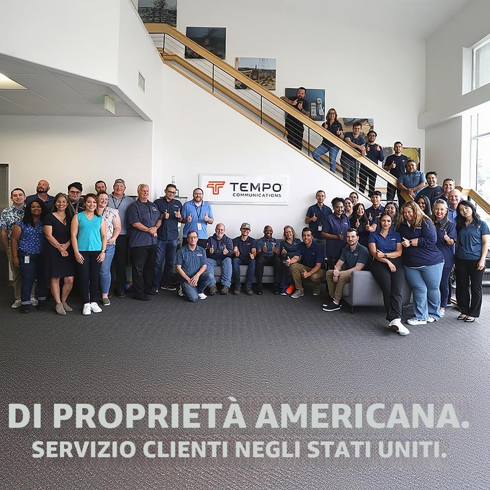 Tempo Communications 701K-G - Kit professionale per la tracciatura dei cavi, Sonda Passacavi Elettrica