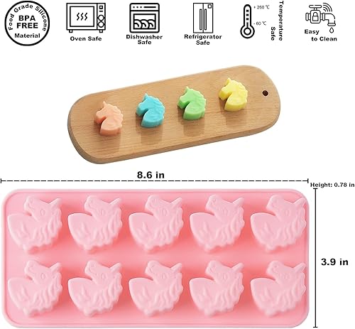 Miniatura 9 de Novedoso juego de moldes para confiteros de huevos y conejos, caramelos antiadherentes y chocolate para mini pastel, galletas, caramelos, gelatina,