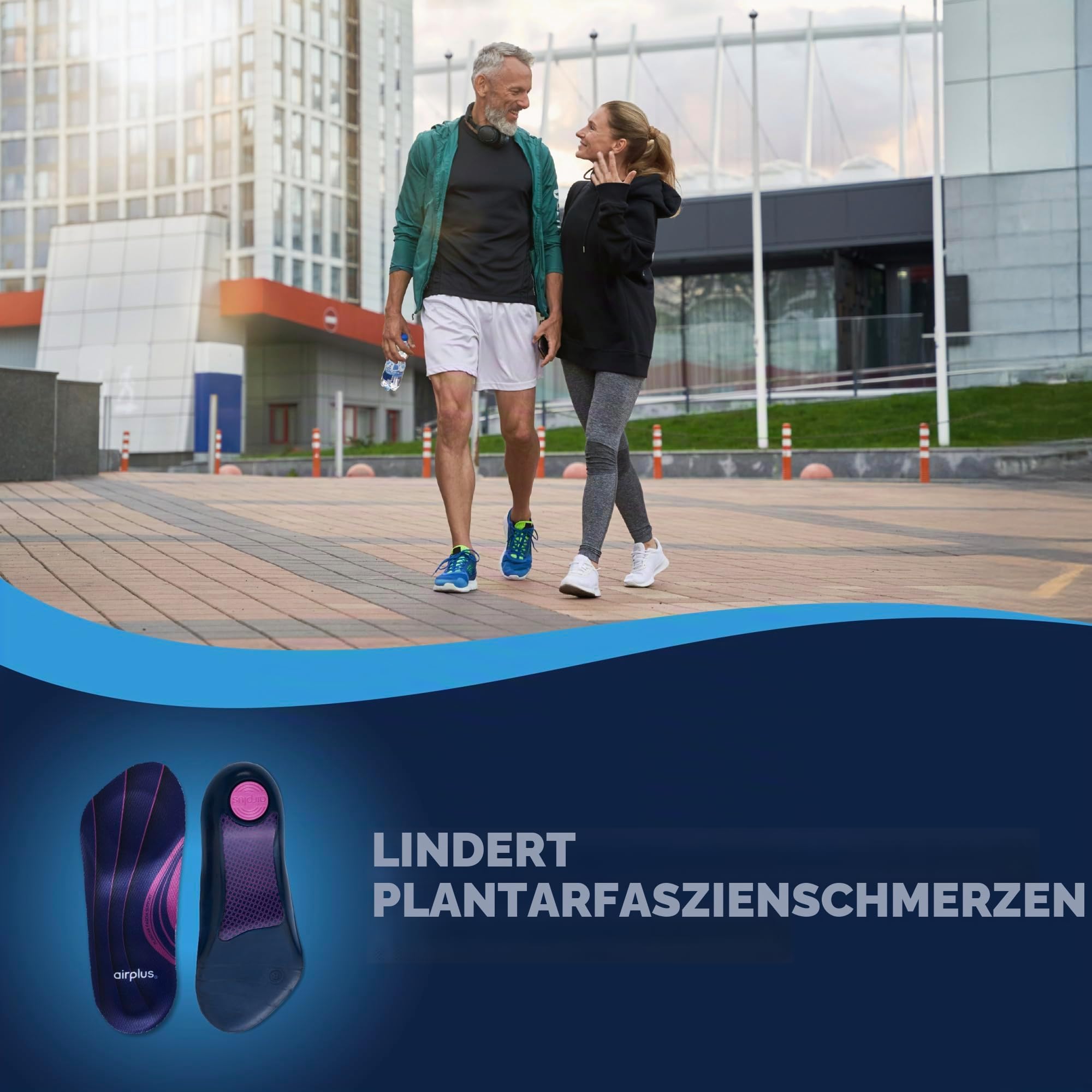 Plantar Fasciitis Orthotic Shoe Insole for Extra Cushioning and Pain Relief