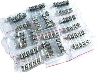 50 Pieces/Batch 10 Kinds of 5x20mm Fast Glass Fuse kit 0.2A 0.5A 1A 2A 3A 5A 6A 8A 10A 15A /250V 5 * 20 Fuse Set