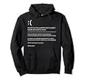 Blue Screen of Death Windows Error Funny Computer Nerd Geek Pullover Hoodie