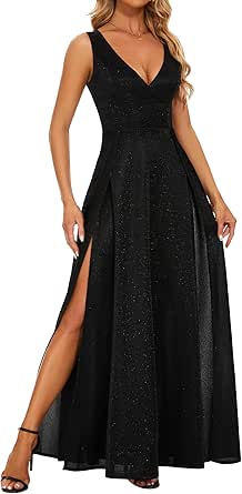 ShopWonder - Vestido De Verano Para Mujer, Talla Grande, Cuello En V