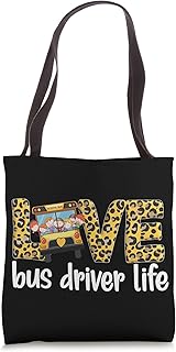 School Bus Driver Life School Bus Driving Tote Bag