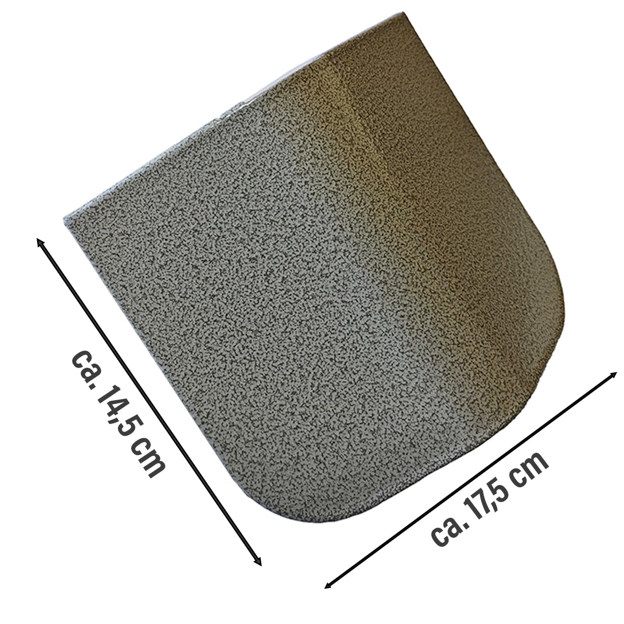 Montana Cages | 2er-Set Feeder Shield - Futternapf-Dach | Large - Platinum | ca. 17,5 x 14,5 x 4,5 cm