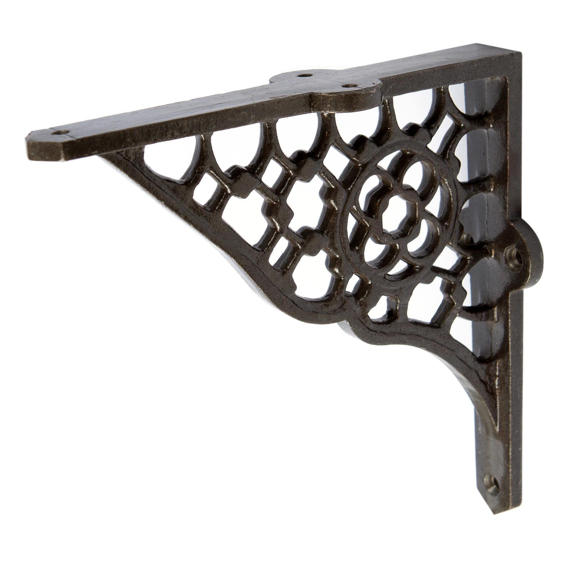 Hammer and Tongs Honeycomb Shelf Bracket - Iron - Grey - 1000mm x 1000mm