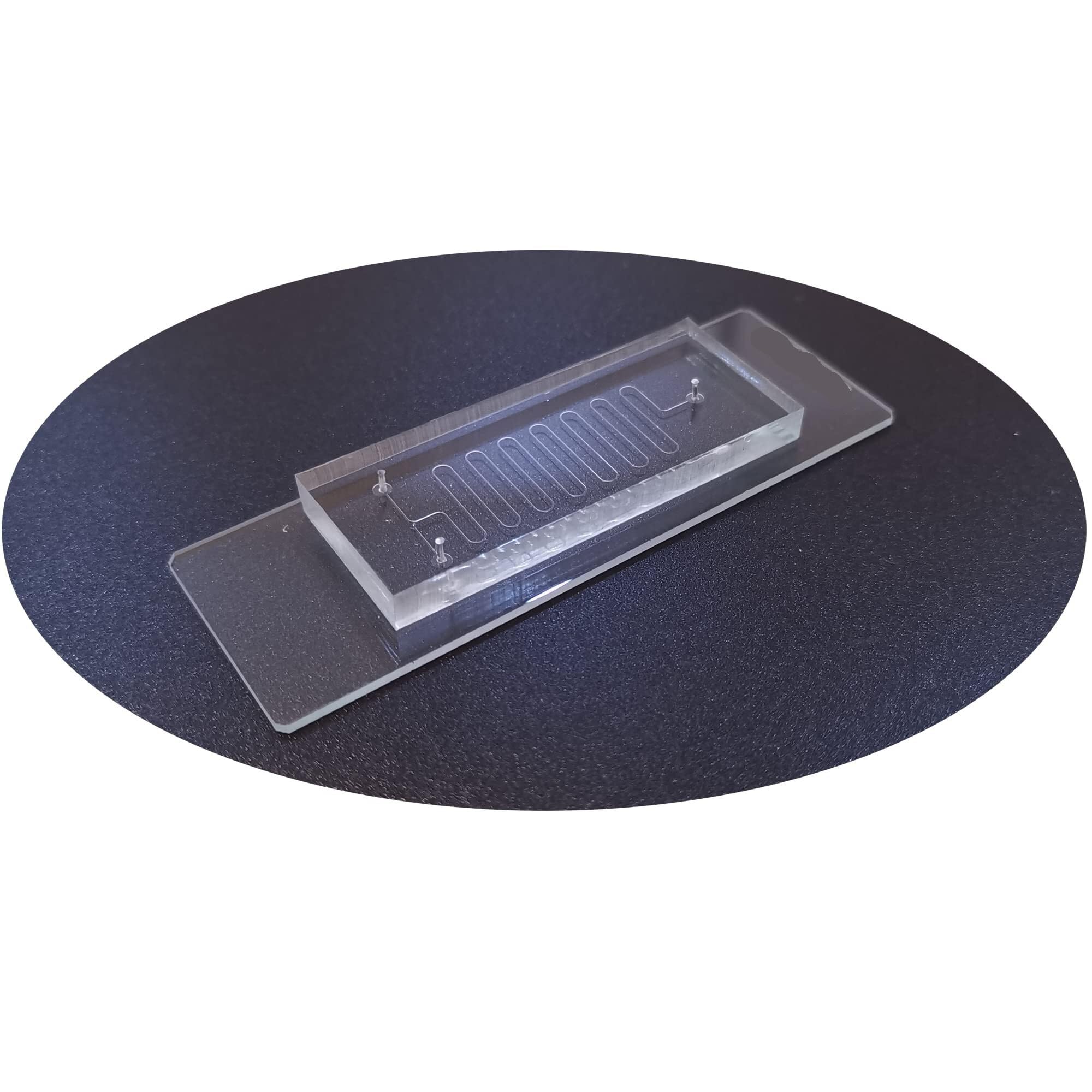 PDMS-Mikrofluidik-Chip – 100 µm Kanaltiefe for Fluidsteuerungssysteme | Kompatibel mit LNP-Anwendungen