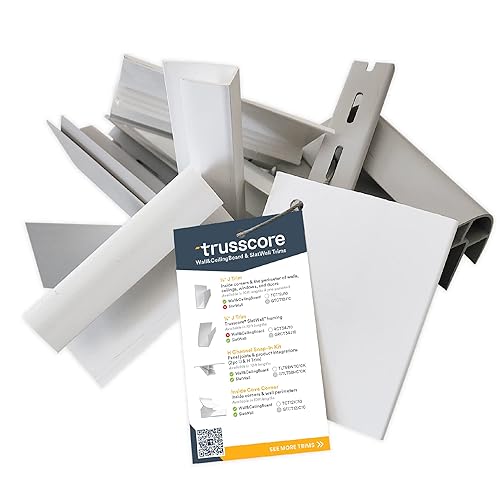 Miniatura 1 de Trusscore Anillo de muestra de pared y techo y Trusscore SlatWall Trim