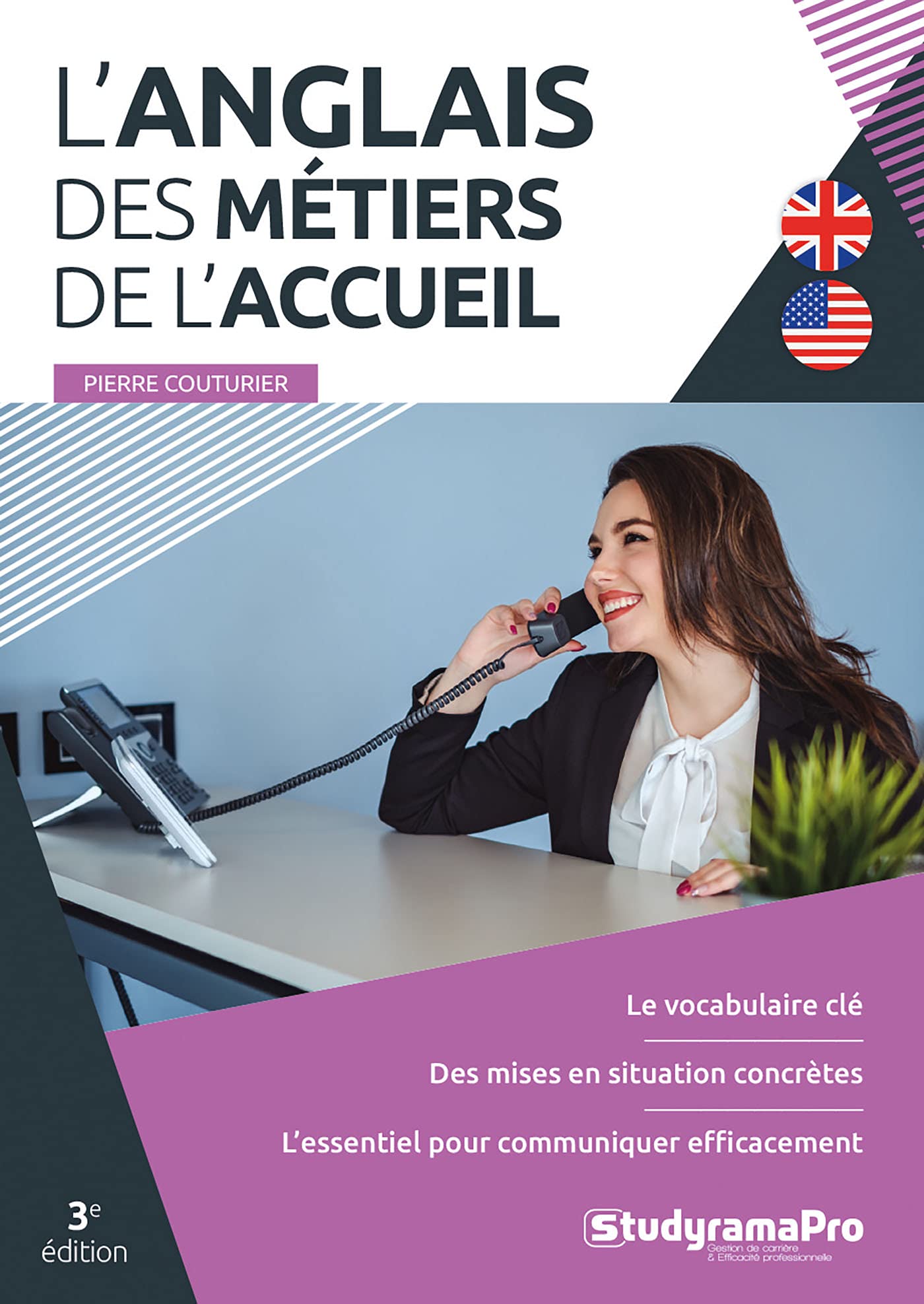L'anglais des métiers de l'accueil: 3e édition