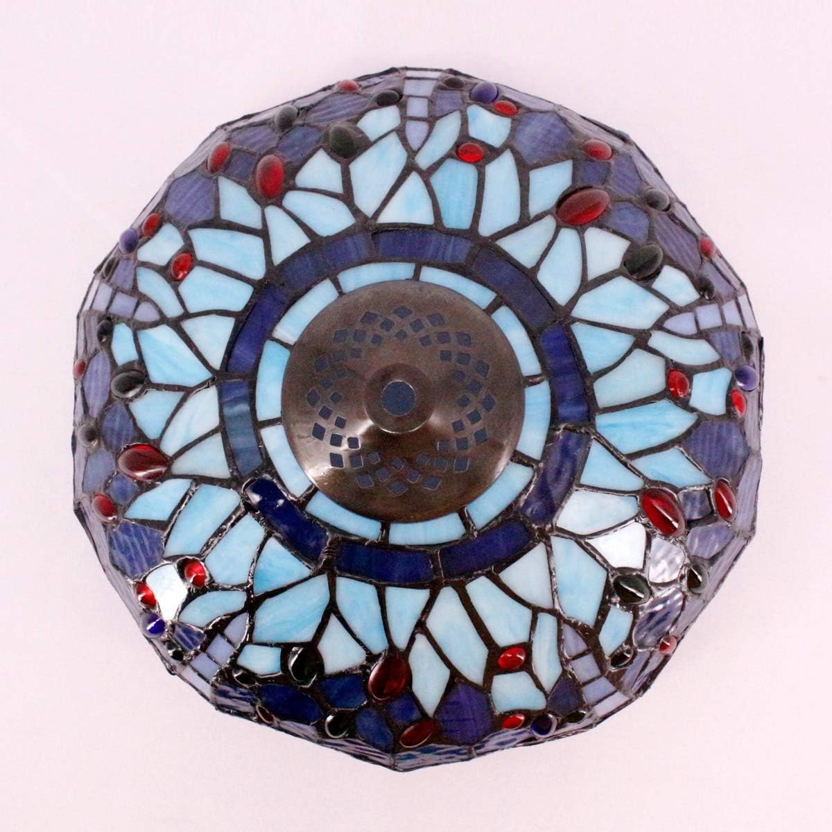 🔥 Hоt Dеаlѕ Tiffany Lamp Shade Replacement W12H6 Inch Blue Stained Glass Dragonfly Lampshade Only Fit For Table Desk Lamps Ceiling Fixture Pendant Light S004 WERFACTORY Bedroom Living Room Nightstand Desk Bedside Exсluѕіvе Sресіаl Tiffany Lamp Shade Replacement W12H6 Inch Blue Stained Glass Dragonfly Lampshade Only Fit For Table Desk Lamps Ceiling Fixture Pendant Light S004 WERFACTORY Bedroom Living Room Nightstand Desk Bedside