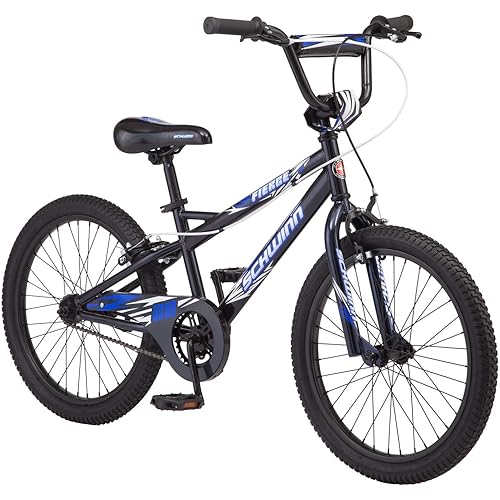 Schwinn Fierce SmartStart Bike, 20 inch Wheels, Single Speed, Blue