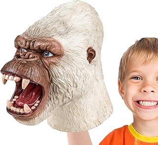 Higherbros Gorilla Puppets Toys for Kids, Kingkong Hand Puppets Gifts for Party Favor, Role Playing, Stage Show