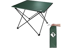 VILLEY Portable Camping Side Table for Outdoor Adventures