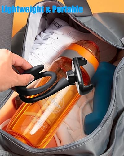 Miniatura 8 de Soporte flexible para cinta de correr, cochecito, bicicleta giratoria Pelaton, bicicletas estacionarias de ejercicio, elíptica, carrito de compras,