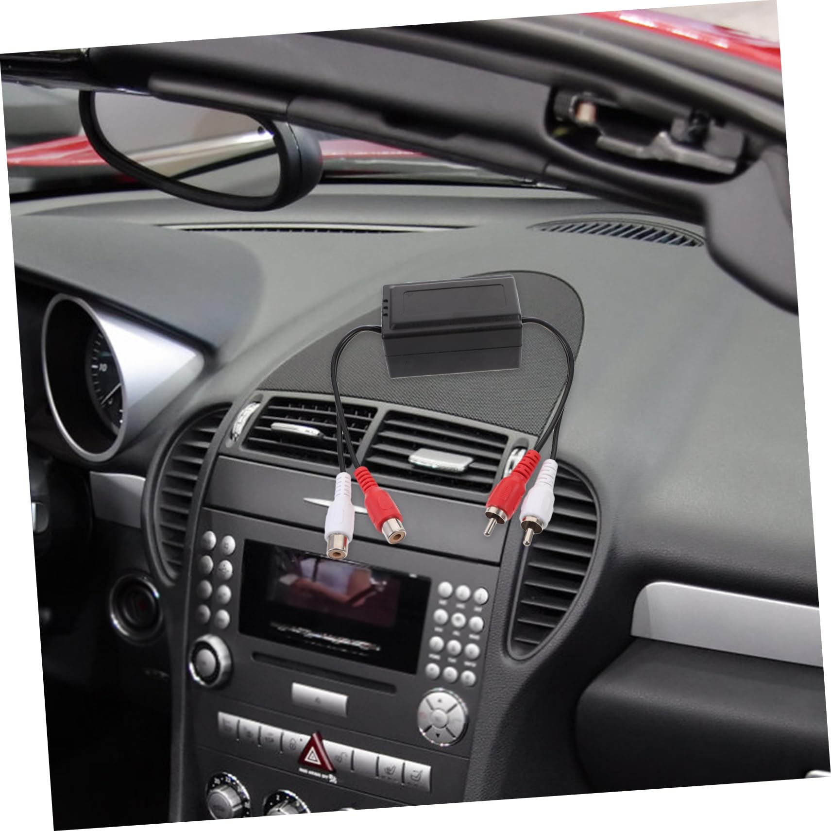 Happyyami 5 Sztuk Filtr Samochodowy Audio Domowy System Stereo Izolator Szumów Wzmacniacz Izolator Szumów Filtr Szumów Tłumik Szumów Izolator Szumów Samochodowego Audio Reduktor Szumów