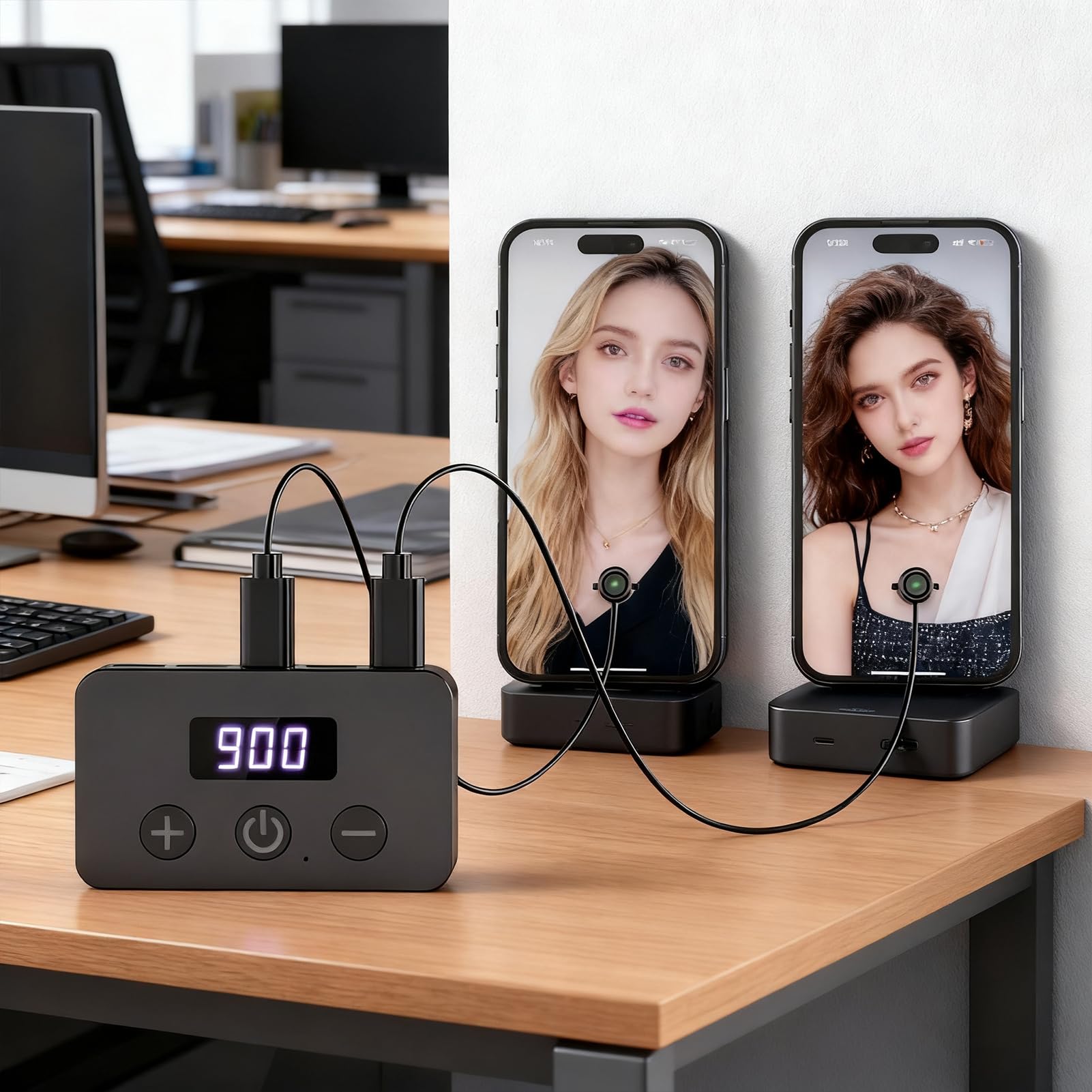 Auto Para Teléfono Inteligente, Automático Recargable, Dispositivo Rápido Ajustable Para Pruebas Apps Retransmisiones Juegos, Para Tablets Redes Sociales Retransmisiones En Directo Teletrabajo Tar