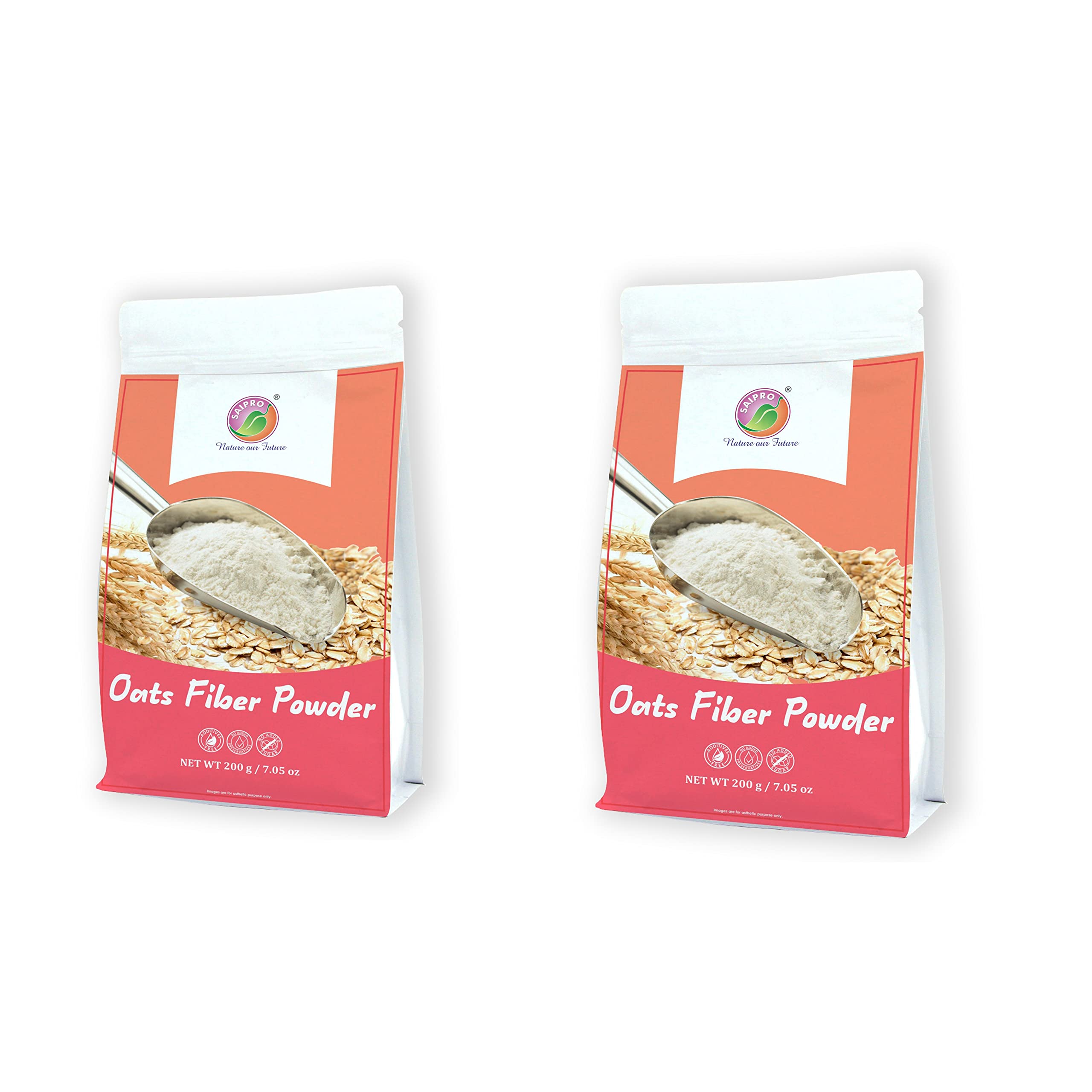 SAIPRO Nature our Future Oats Fiber Powder 400 gm(200g* 2packs) For low-carb baking| smoothies|For Low-Carb Baking| Smoothies| Weight Management,No Bloating, Constipation Acidity Relief,For Added Fiber Intake & Ease Of Digestion, Natural, No Additive (B09C8P1F3N) Amazon Price History, Amazon Price Tracker