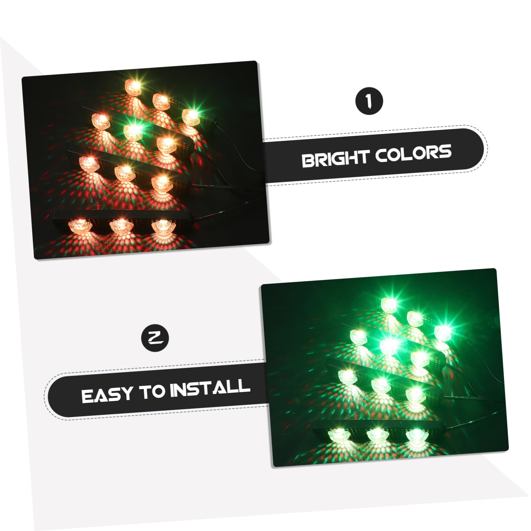 Luces LED USB para Espacio de Pies de Coche, Decoración RGB