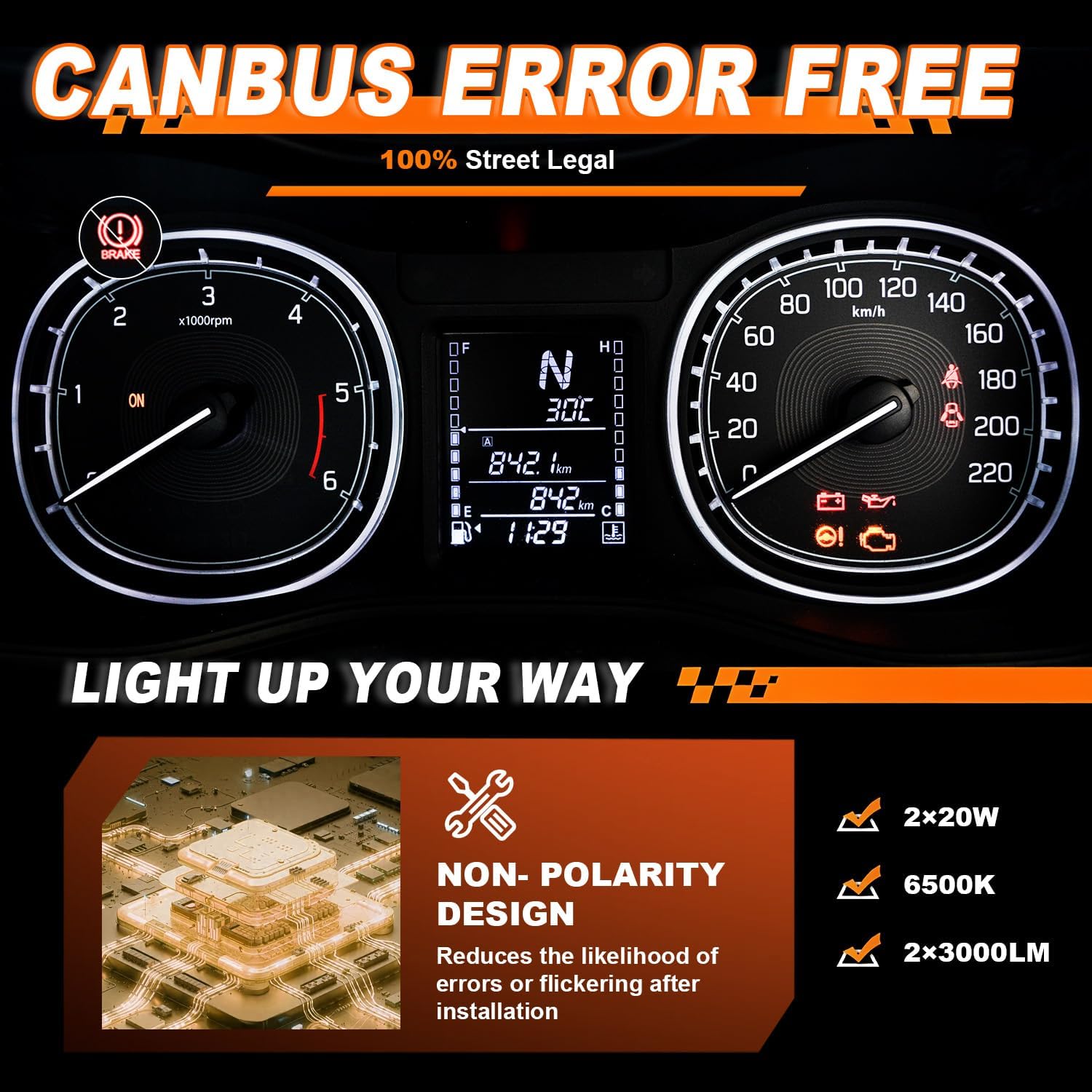 LED Front Bumper Cornering Light for 1989-1991 Toyota Pickup Truck 4WD, 1990 1991 Toyota 4Runner,(LH+RH) Headlight Side Marker Lamp Corner Parking Light, Replaces OEM# TO2520124 TO2521126