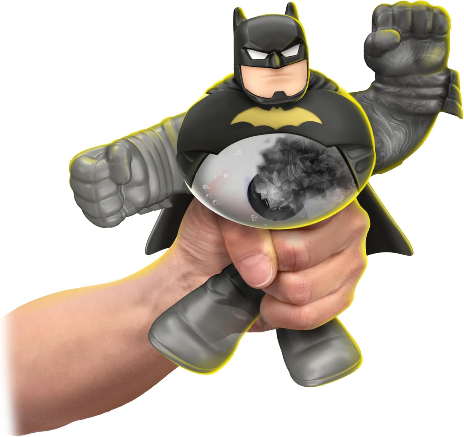 Heroes of Goo Jit Zu Goo Shifters DC Super Hero Stretchy Action Figure Night Power Batman. Incredibly Stretchy DC 4.2" Toy Figure. Crush The Core! Transform The Color of The Goo!