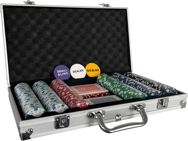 Global Gizmos 50520 200 Piece Poker Set