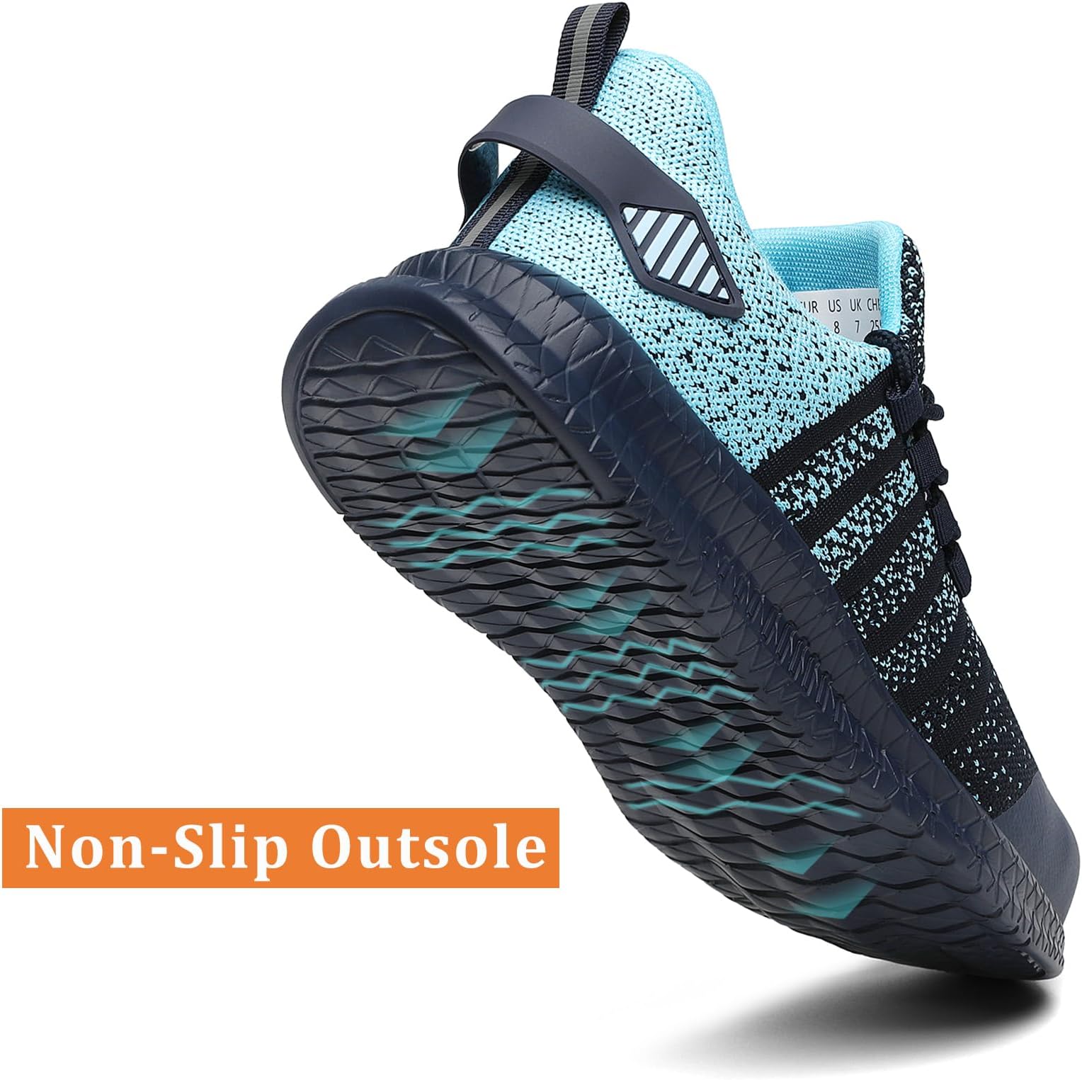 Steel Toe Shoes for Men and Women Comfortable Lightweight Work Safety Shoes Puncture Proof Slip Resistant Indestructible Sneakers Construction Work Utility Shoes Blue M12