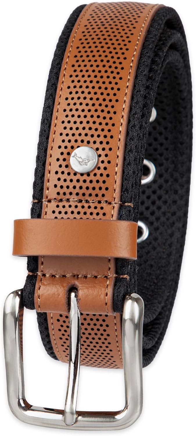Tommy Bahama Men's Casual Perforated Strap Belt