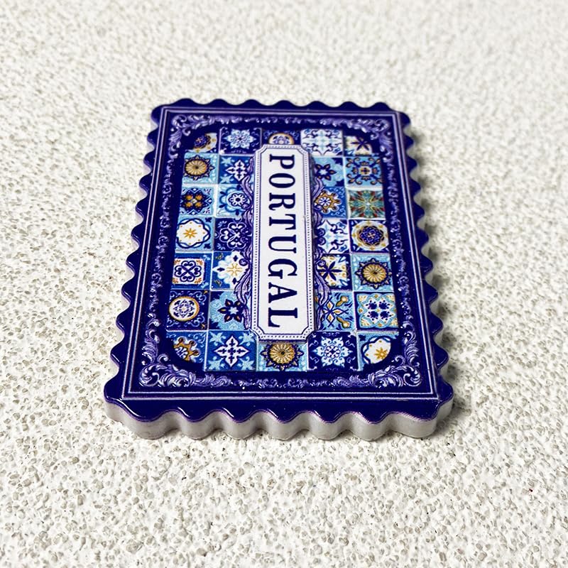 Imán Decorativo Cerámico Azulejo Portugués miniatura 3