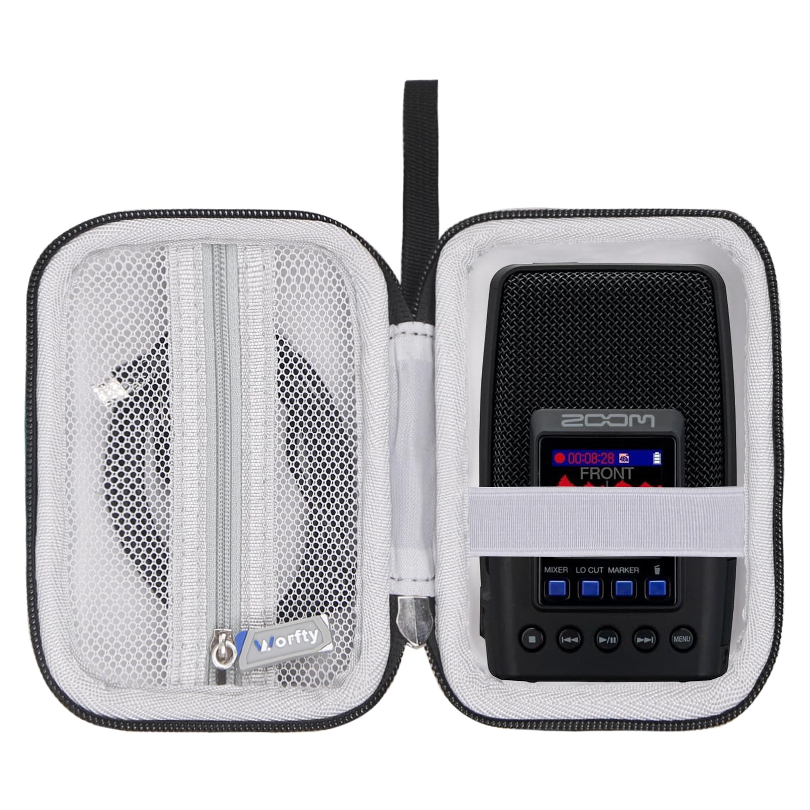 Case for Zoom H2essential / H2n Multi-Mic Handy Recorder - Travel Protective Carrying Storage Bag (H2-Black)