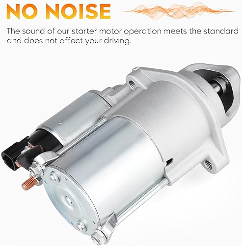 Miniatura 3 de Motor de arranque para Hyundai Santa FE 2010-2012 FE Sport 2013-2014, Sonata 2009-2014, KIA Optima 2013-2015, Sorento 2011-2014, SVA0019 410-12398