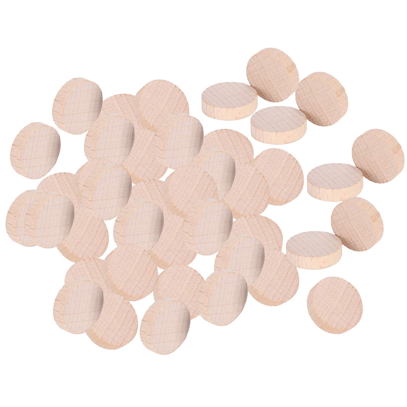 Disques ronds en bois de hêtre brut Ejoyous de 0,2 cm pour loisirs créatifs