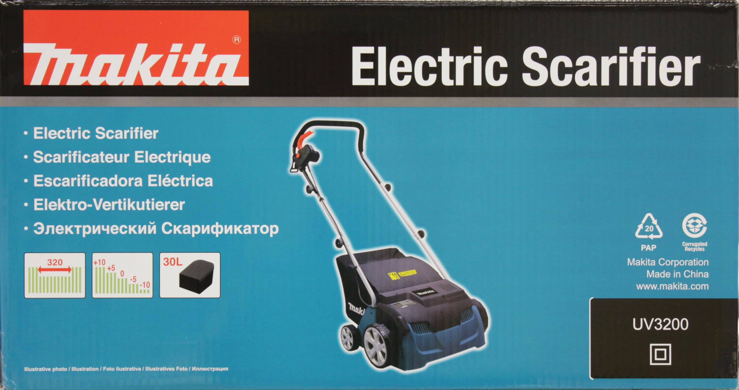 Escarificador Eléctrico 32Cm