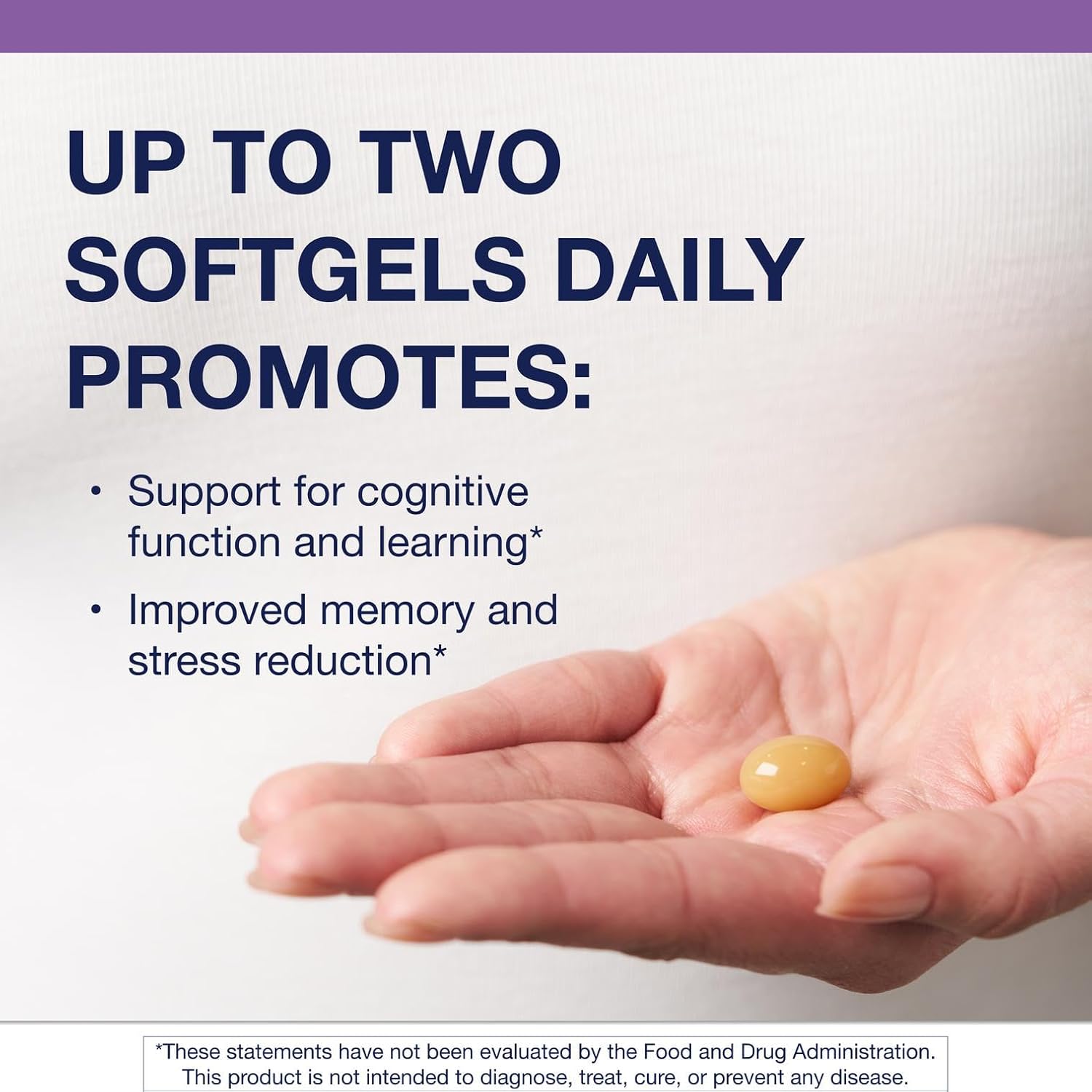 Metagenics Phosphatidylserine - Brain Support Supplement* for Focus, Memory & Learning* - 150 mg Sunflower Lecithin-Derived Phosphatidylserine - Non-GMO, Soy Free, Gluten-Free - 60 Softgels - Image 2