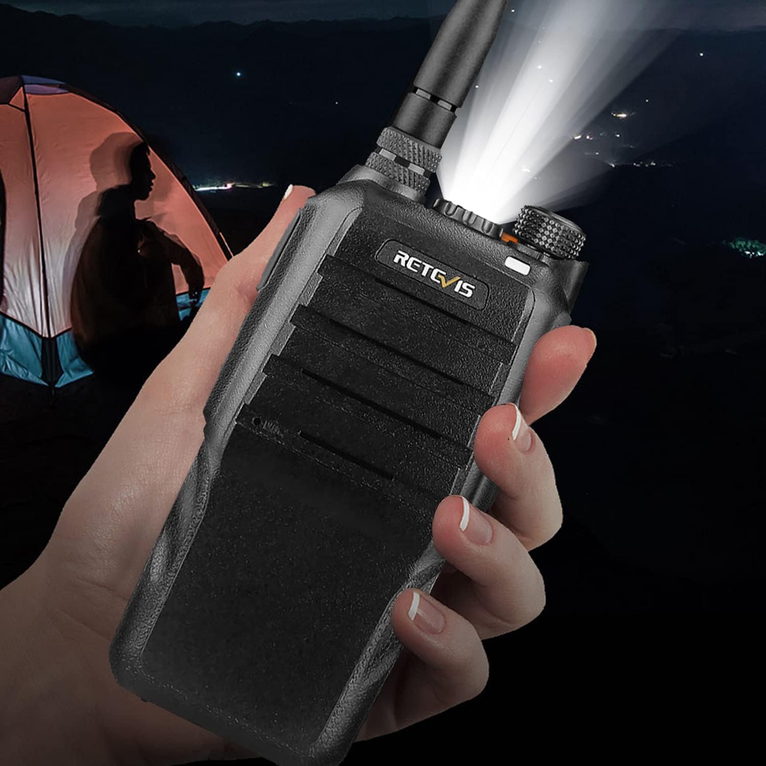 Retevis RT56B Fire Two-Way Radio,Explosion-Proof,Emergency walkie Talkie,Rugged Heavy Duty 2-Way Radios,Flashlight,1800mAh, Professional 2 Way Radio for Fire Rescue,Gas Station,Wildfire(2 Pack)