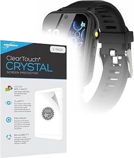 BoxWave Screen Protector Compatible With Phyulls Smart Watch for Kids (1.54 in) - ClearTouch Crystal (2-Pack), HD Film Skin - Shields From Scratches