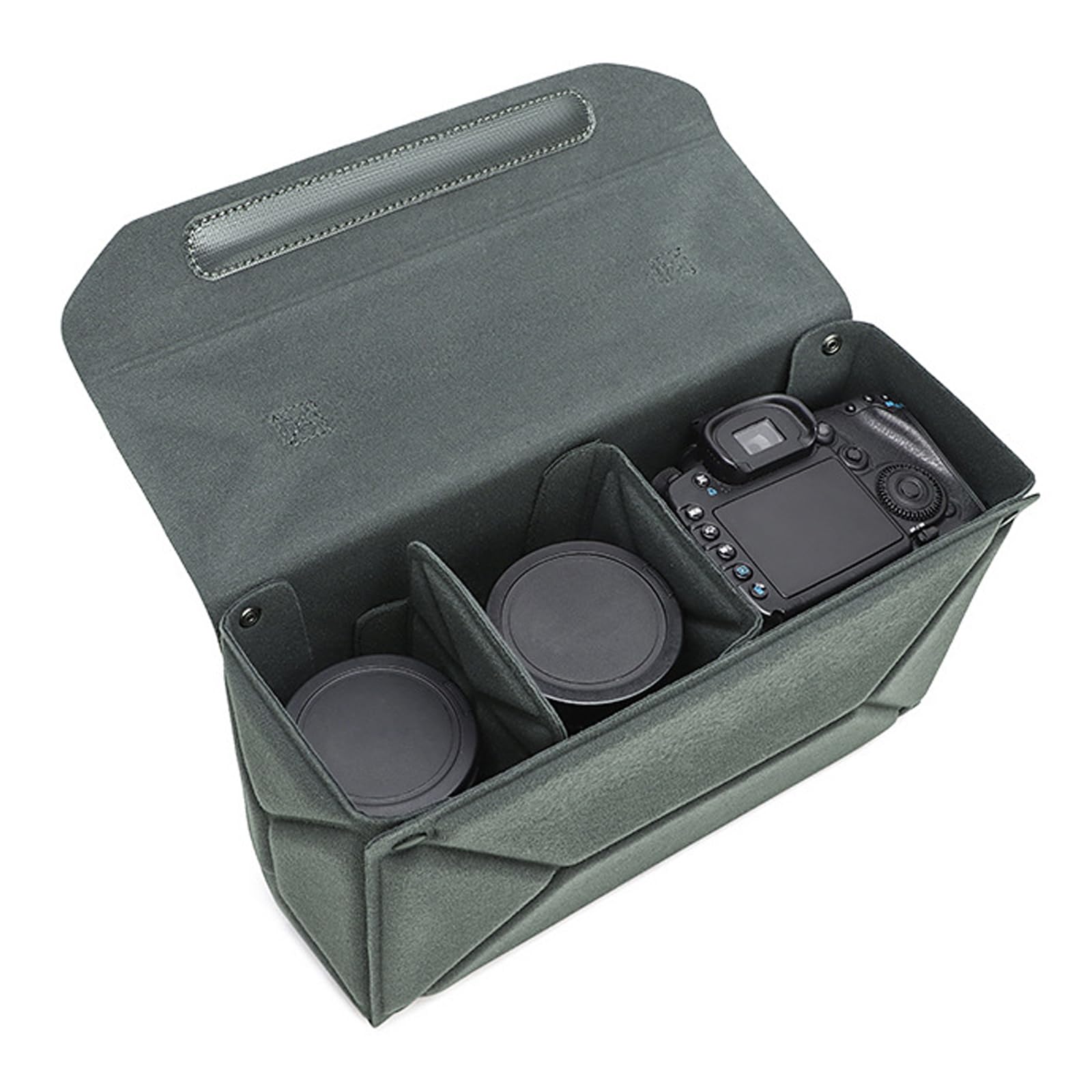 d ' insertion pratique pour appareil photo, Black L