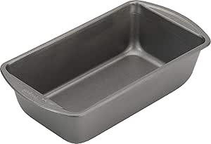 Good Cook Loaf Pan, Steel, 9 x 5 Inch, Gray